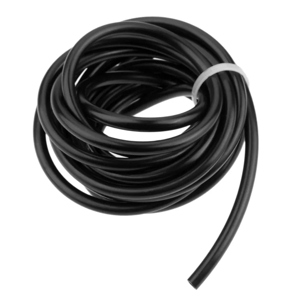 Manguera De Gasolina Negra 3mmX5mm Rollo 15m