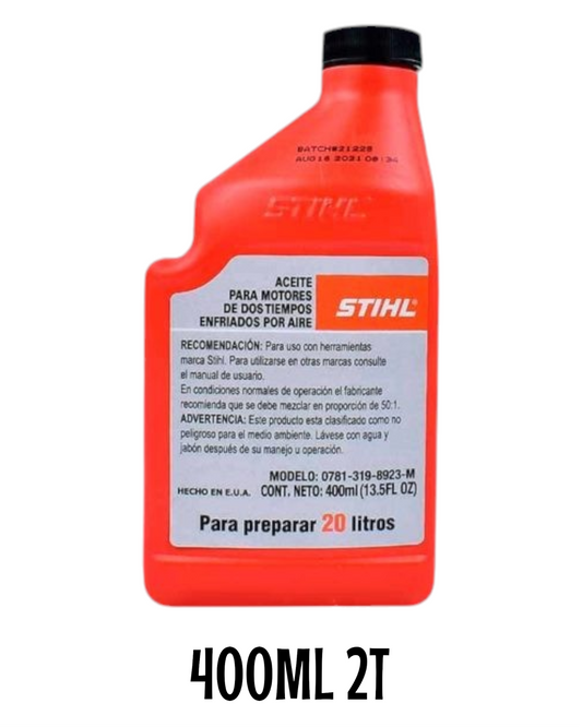 Aceite HP para Motor de 2 Tiempos 400ml Stihl