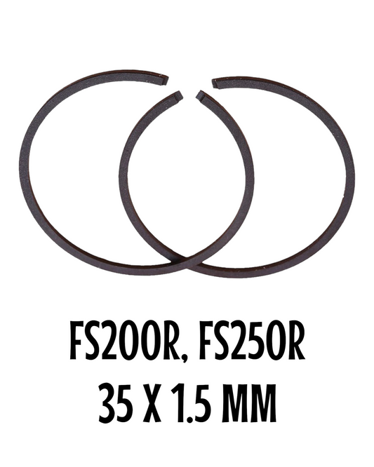 Anillo De Piston Para Stihl FS200R FS250R