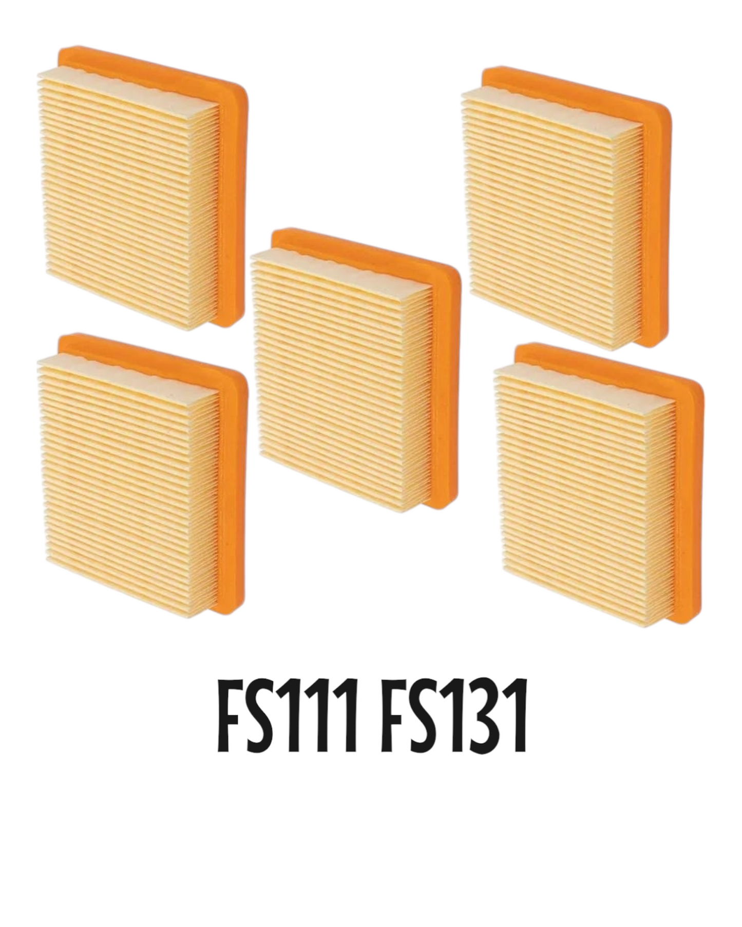 Filtro De Aire De Desbrozadora Para Stihl FS111 FS131 (5 Piezas)