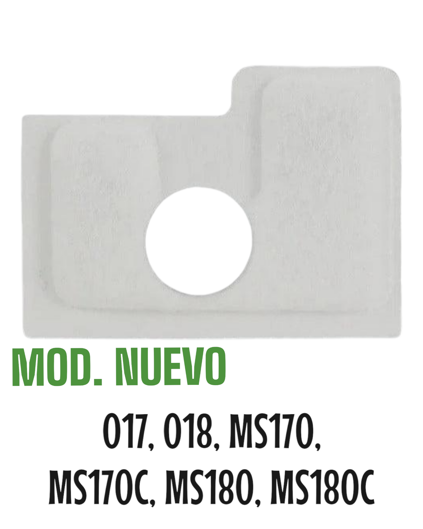 Filtro de aire de motosierra Para Stihl 017 018 MS170 MS170C MS180 MS180C Modelo Nuevo