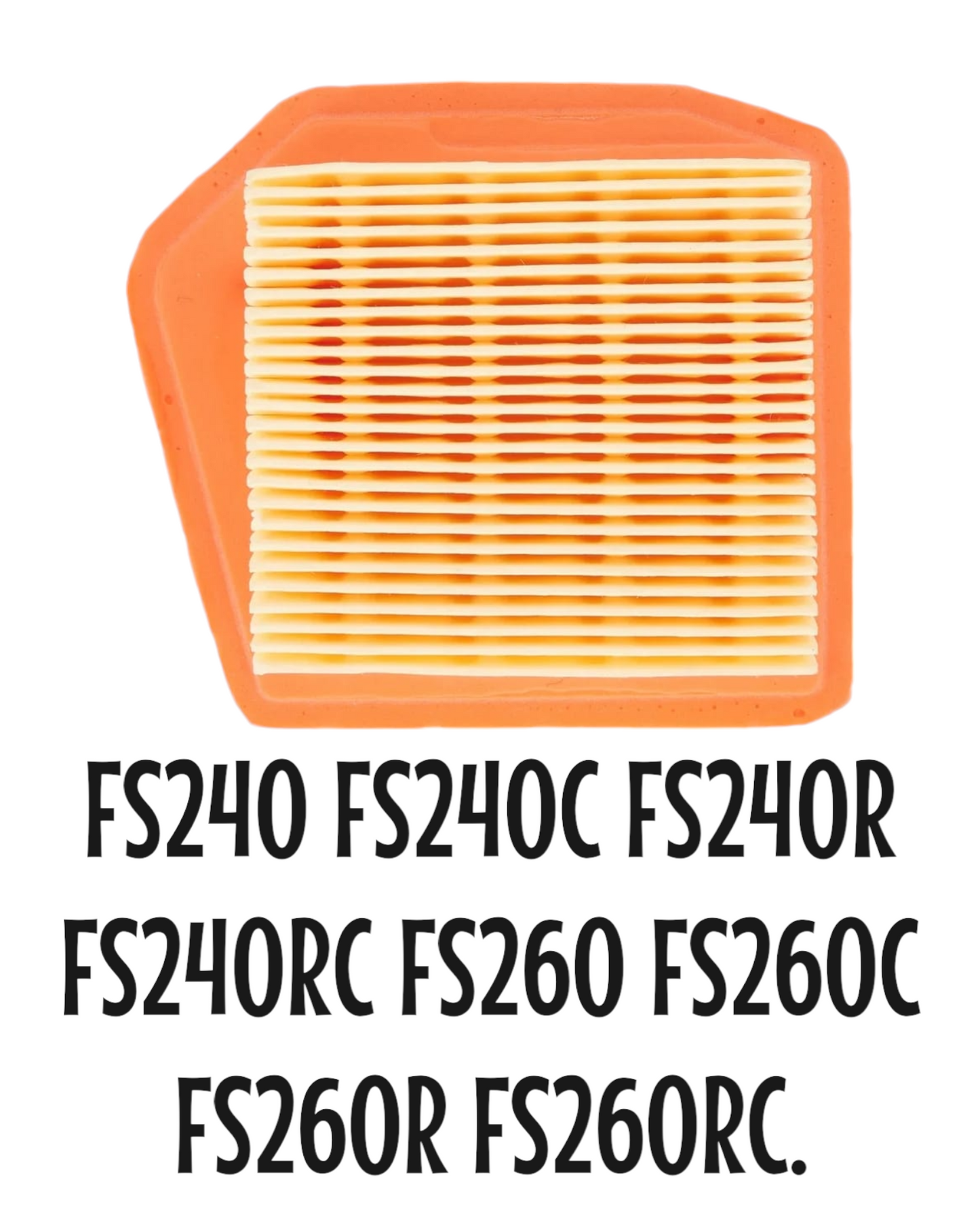 Filtro De Aire De Desbrozadora Para Stihl FS240 FS240C FS240R FS240RC FS260 FS260C FS260R FS260RC